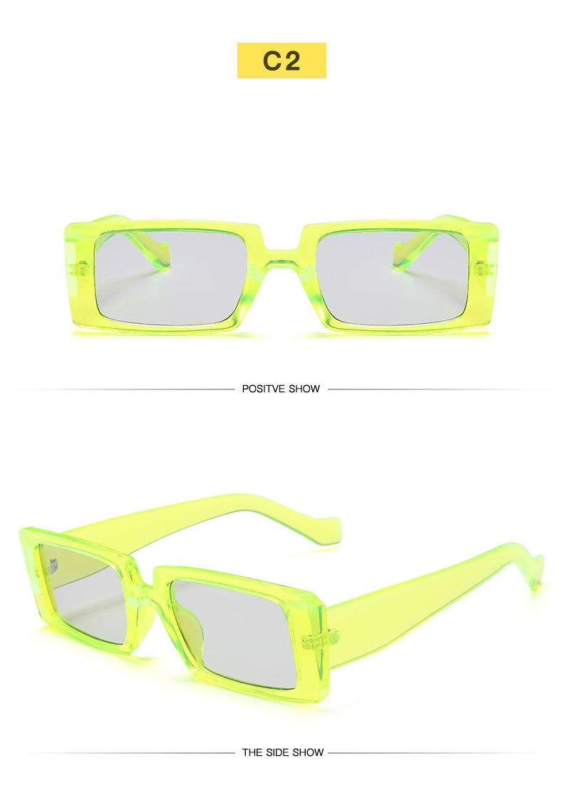 NEON GREEN SUNGLASSES