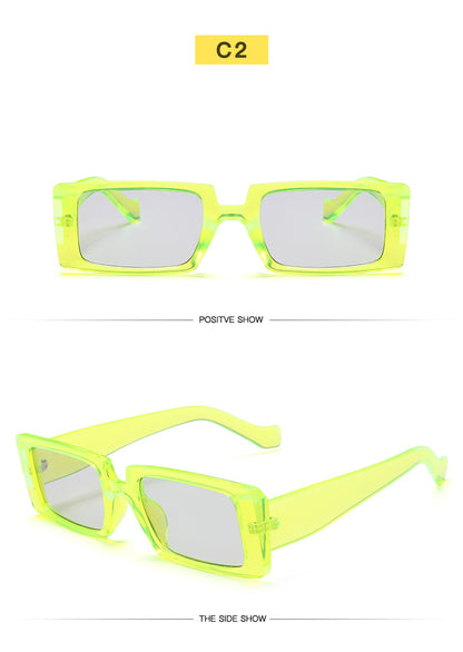 NEON GREEN SUNGLASSES